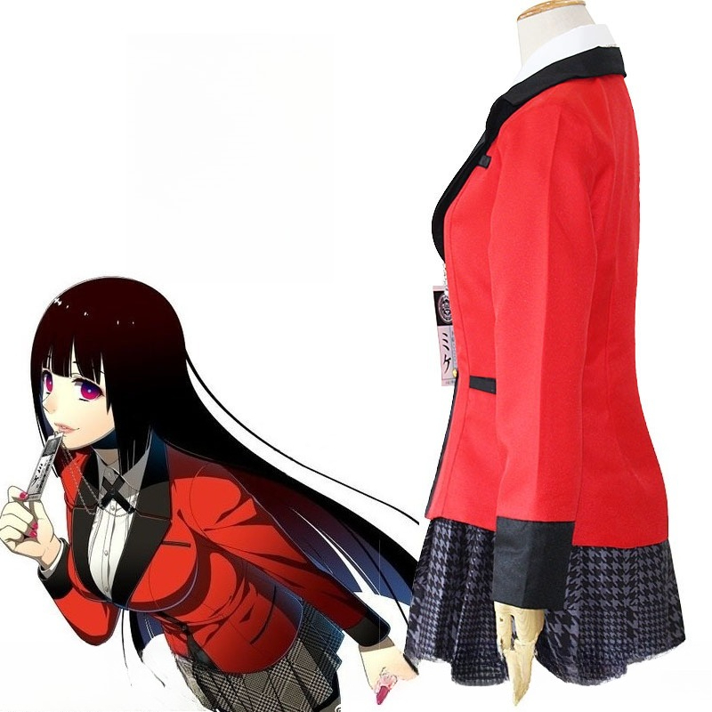 애니메이션 카케구루이 자바미 유메코 코스프레 의상 할로 - Anime Cosplay Yumeko 리뷰 및 가격