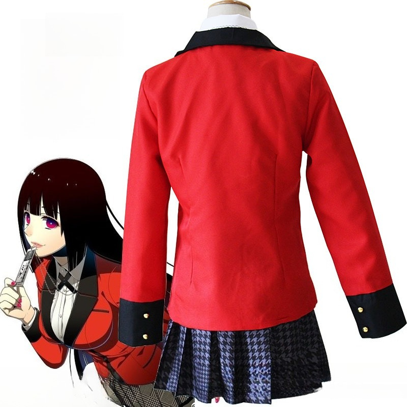 애니메이션 카케구루이 자바미 유메코 코스프레 의상 할로 - Anime Cosplay Yumeko 리뷰 및 가격