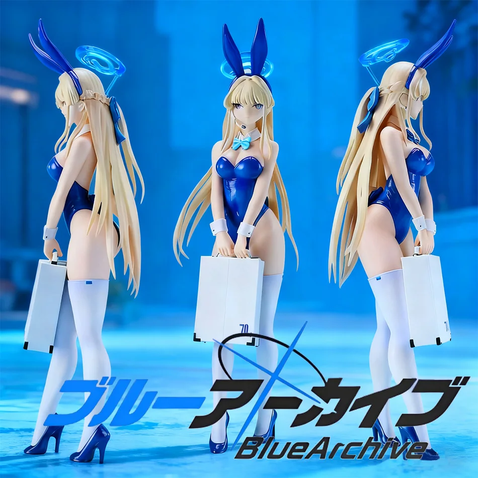 23CM 블루 아카이브 버니 애니메이션 액션 피규어 - - Anime Cosplay Ideas Male 리뷰 및 가격