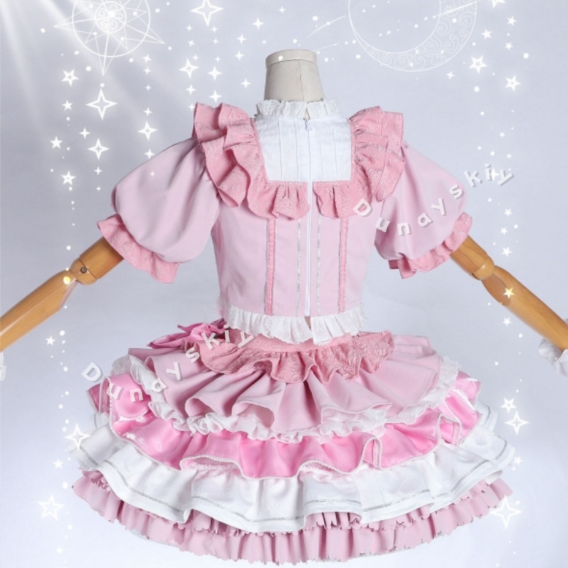 푸에이라 마기 마도카 마기카 카나메 마도카 마기아 핑크 - Cosplay Anime Pink Hair 리뷰 및 가격