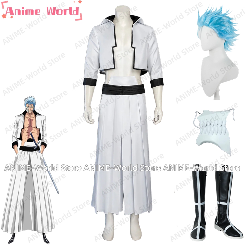 《맞춤형 사이즈》애니메이션 Grimmjow Jaeger - Anime Cosplay With Mask 리뷰 및 가격