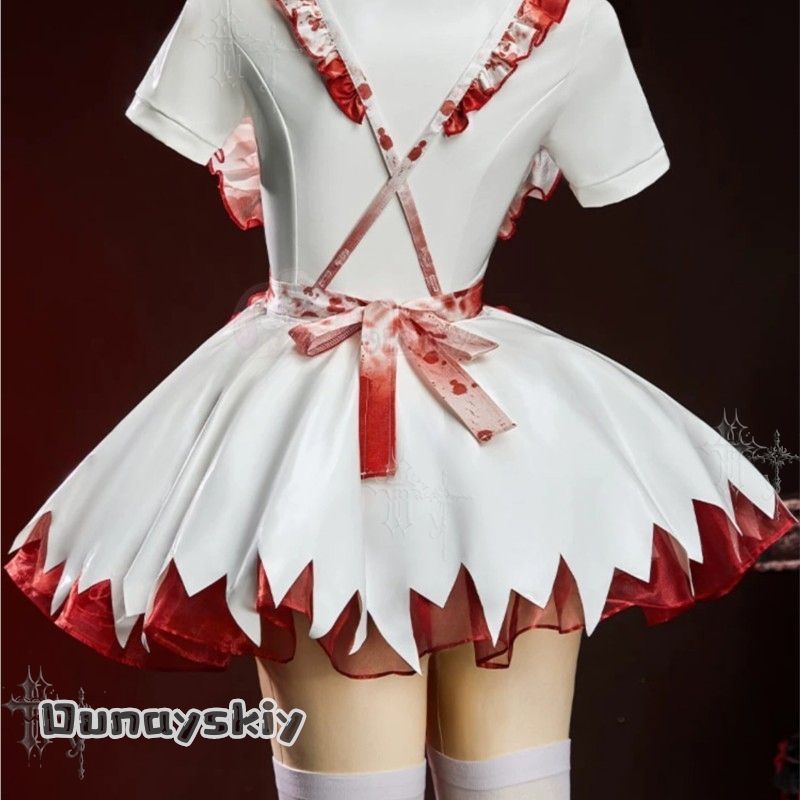 OHaYo% 블러디 간호사 팬아트 할로윈 코스프레 의상 - Anime Cosplay Nurse 리뷰 및 가격