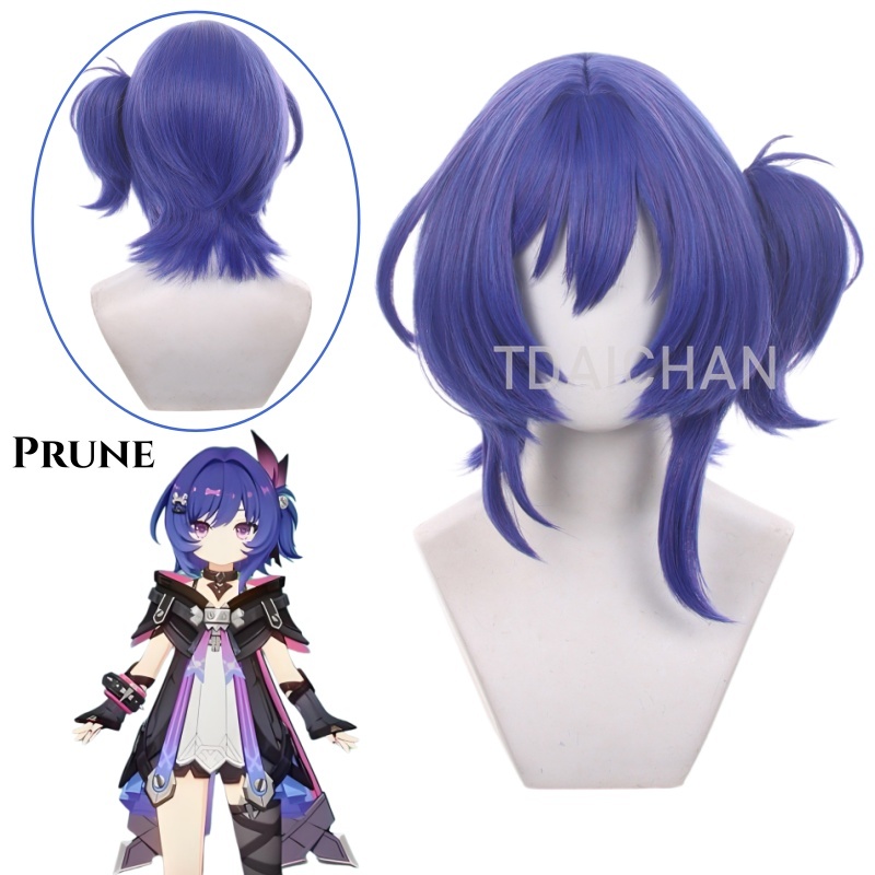 Genshin Impact Brune 코스프레 가발 블 - Anime Cosplay Com 리뷰 및 가격