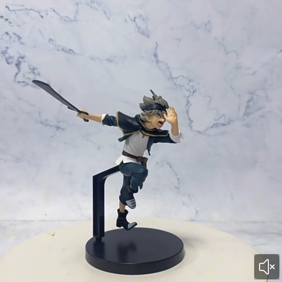 16cm 블랙 클로버 애니메이션 피규어 아스타 액션 피 - Black Clover Grimoire 리뷰 및 가격
