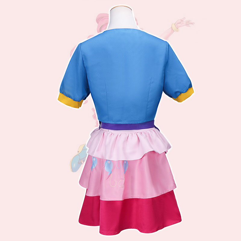 애니메이션 리틀 포니 핑키 파이 코스프레 의상 가발 귀 - Anime Cosplay Little Girl 리뷰 및 가격