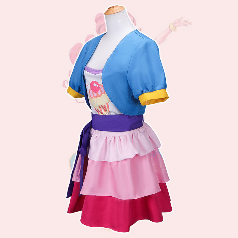 애니메이션 리틀 포니 핑키 파이 코스프레 의상 가발 귀 - Anime Cosplay Little Girl 리뷰 및 가격