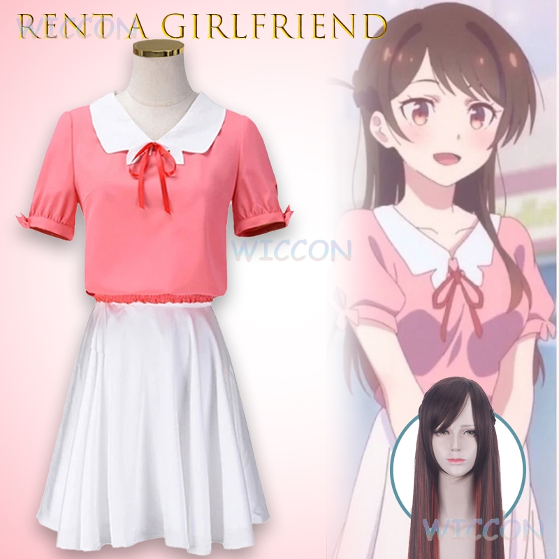여자 친구 임대 미즈하라 치즈루 코스프레 의상 애니메이 - Anime Cosplay Girlfriend 리뷰 및 가격