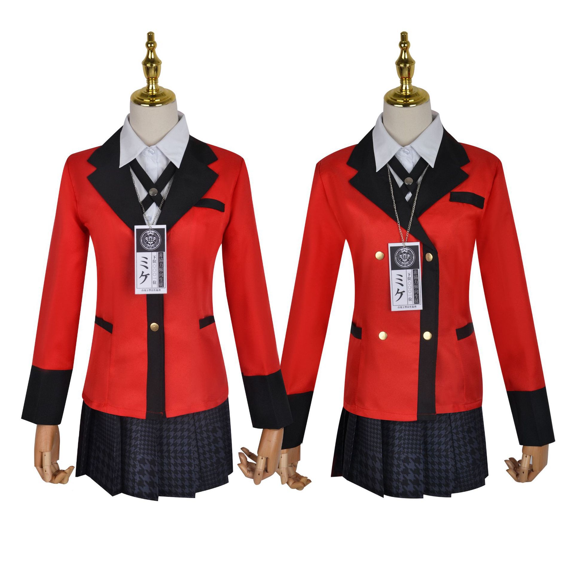 Kakegurui 애니메이션 코스프레 의상 Yumeko - Anime Cosplay Yumeko 리뷰 및 가격