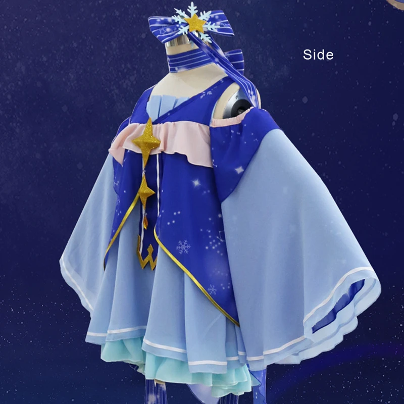 소녀들을 위한 스노우 미쿠 코스프레 의상, 댄스 드레스 - Anime Cosplay 2026 리뷰 및 가격