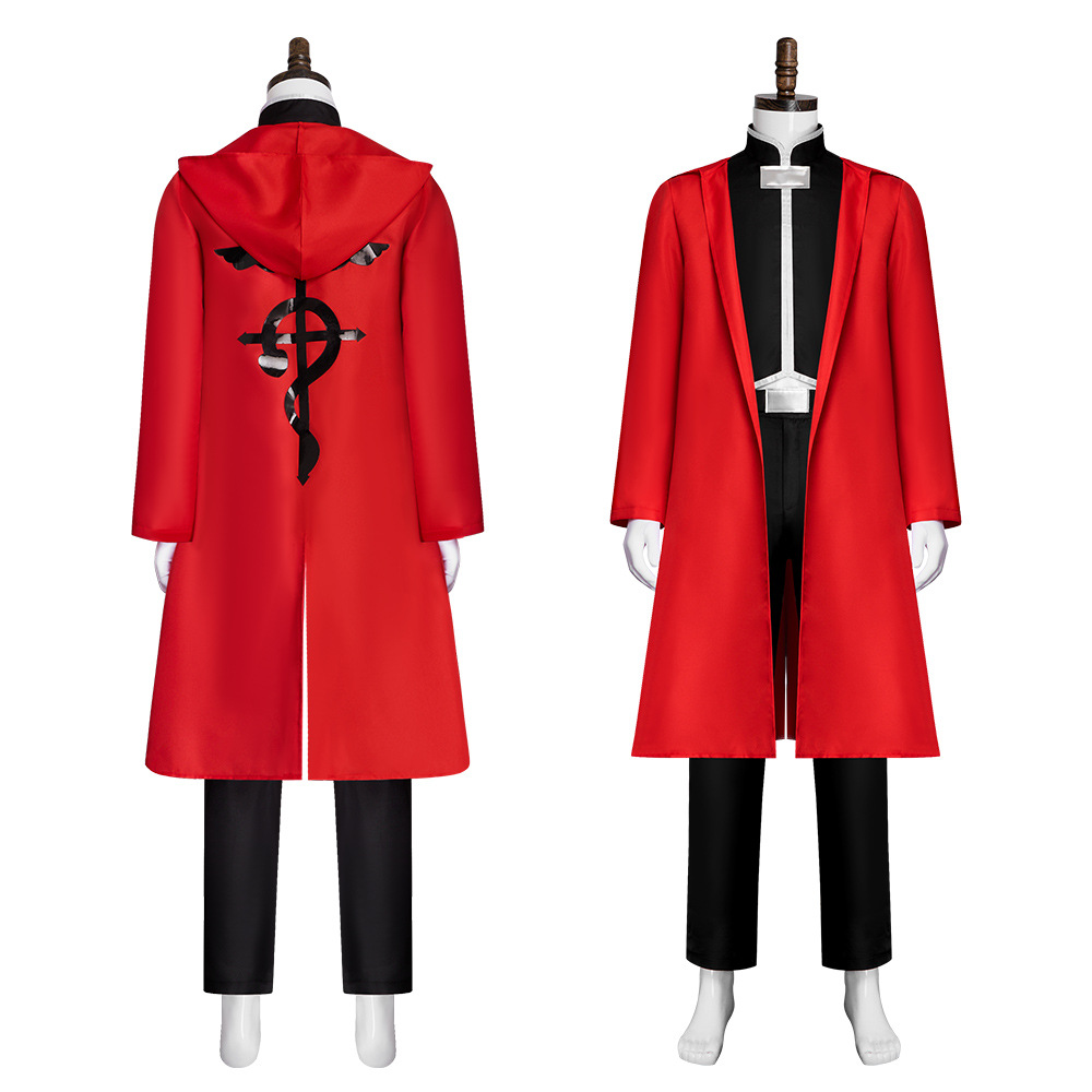 Anime Cos 강철의 연금술사 에드워드 엘릭 코스프 - Fullmetal Alchemist Coat 리뷰 및 가격