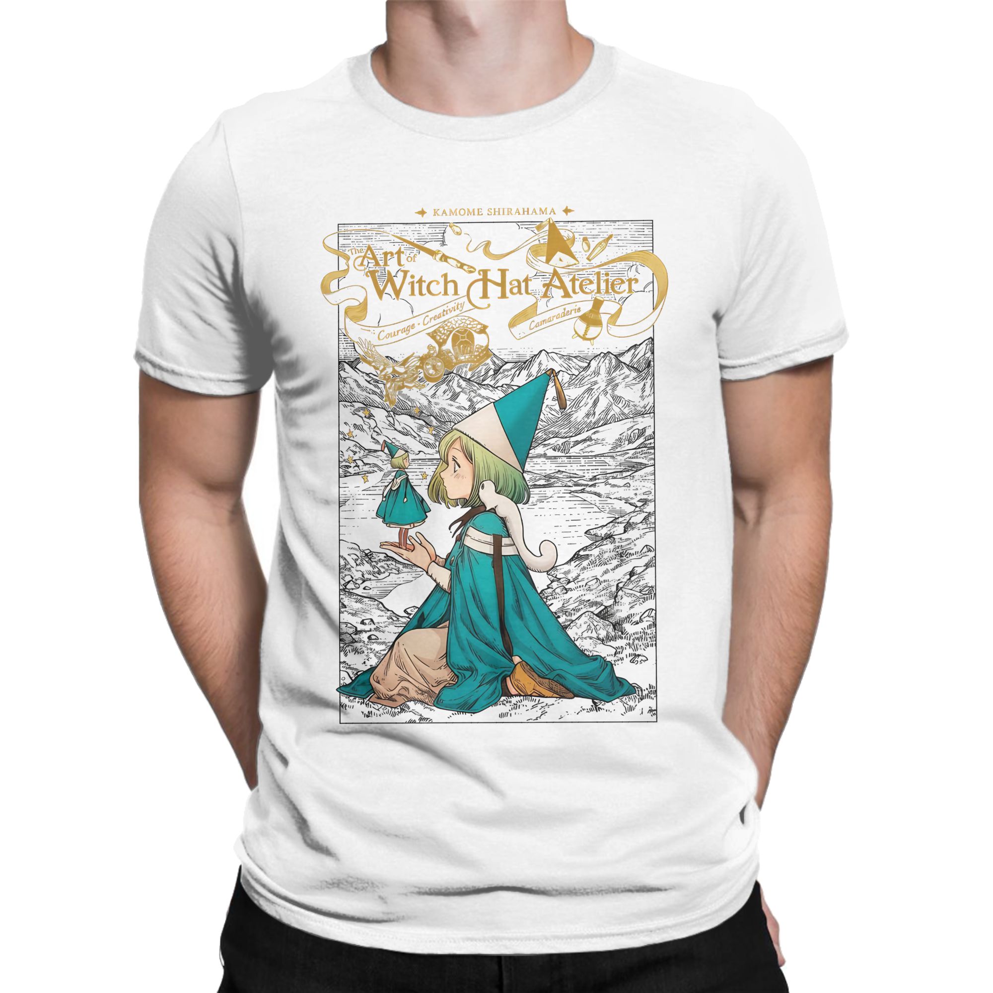 남성 여성 티셔츠 코코 애니메이션 마녀 모자 아틀리에  - Anime Cosplay Ideas Male 리뷰 및 가격