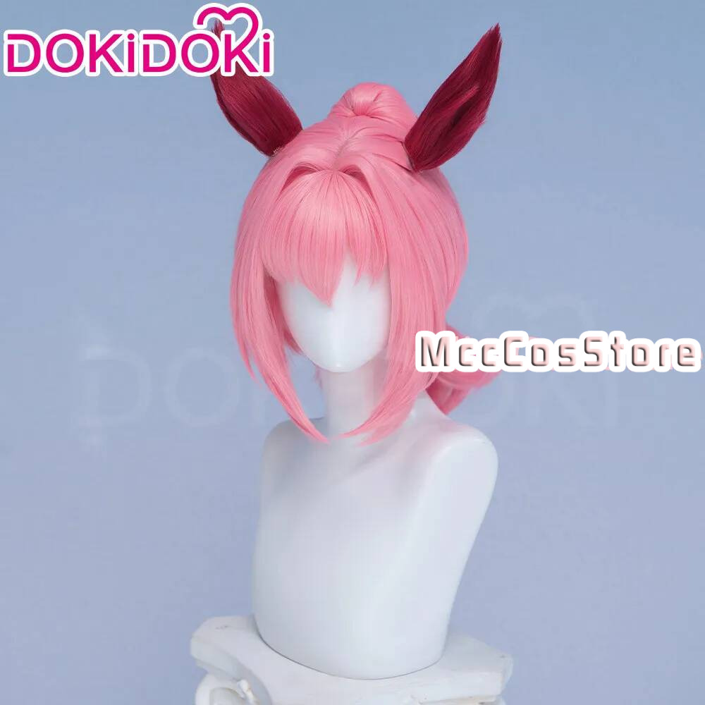 Umamusume Haru Urara 코스프레 가발 핑 - Cosplay Anime Pink Hair 리뷰 및 가격