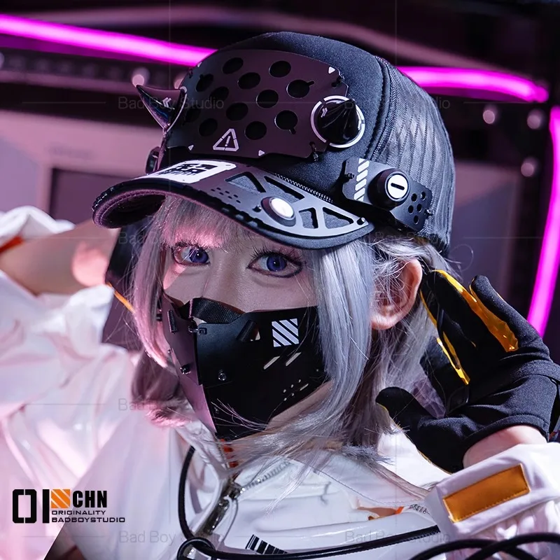 2025 게임 사이버펑크 코스프레 마스크 액세서리 여성 - Anime Cosplay With Mask 리뷰 및 가격