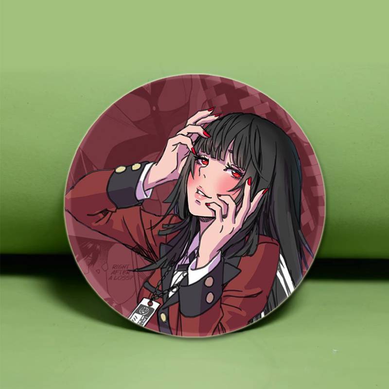 Yumeko Jabami 애니메이션 캐릭터 배지 코스프 - Anime Cosplay Yumeko 리뷰 및 가격