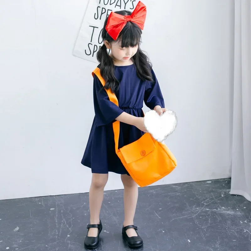 어린이 할로윈 의상 어린이 옷 작은 마녀 배달 드레스  - Anime Cosplay Little Girl 리뷰 및 가격