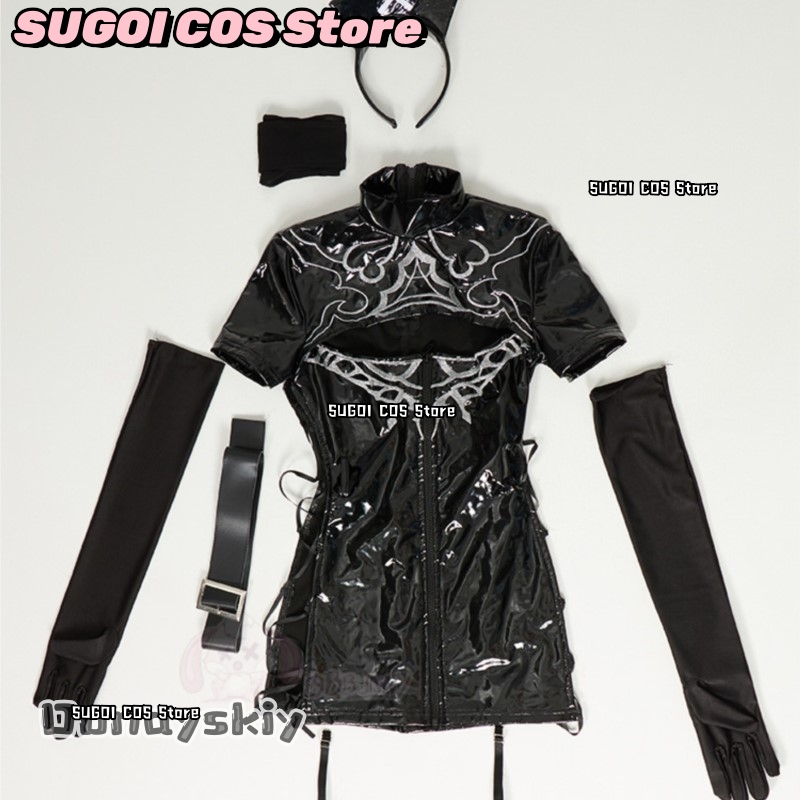 SUGOI@NieRut omata 2B 고딕 간호사 의 - Anime Cosplay Nurse 리뷰 및 가격