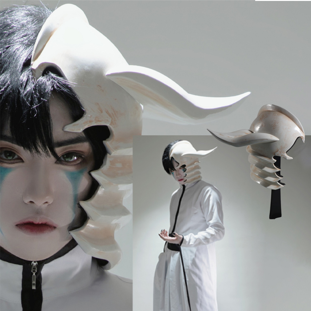 애니메이션 표백 울퀴오라 코스프레 코스튬 울퀴오라 헬멧 - Bleach Captain Coat 리뷰 및 가격